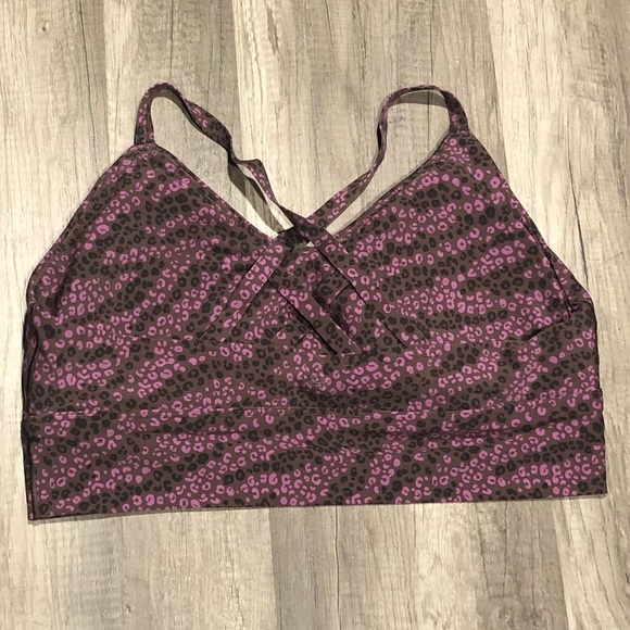 Aerie Offline Real Me Animal Strappy Sport Bra - Picture 3 of 3